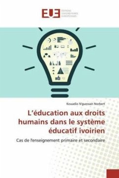 L'éducation aux droits humains dans le système éducatif ivoirien - N'guessan Norbert, Kouadio