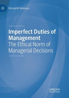 Imperfect Duties of Management - Robinson, Richard M.