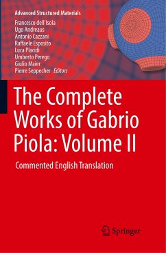 The Complete Works of Gabrio Piola: Volume II