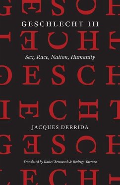 Geschlecht III - Derrida, Jacques