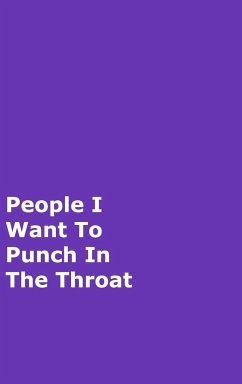 People I Want To Punch In The Throat - Journals, June Bug