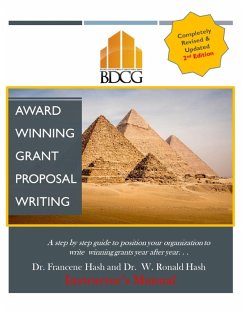 Instructor's Award Winning Proposal Grant Writing Manual - Hash, Francene