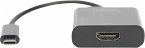 DIGITUS USB Type-C HDMI Grafik-Adapter 4K/30Hz schwarz