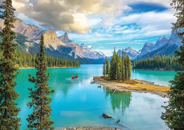 Eurographics 6000-5430 - Malign Lake, Alberta , Puzzle, 1.000 Teile