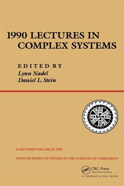 1990 Lectures In Complex Systems (eBook, ePUB) - Nadel, Lynn; Stein, Daniel L.