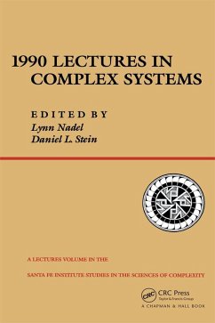 1990 Lectures In Complex Systems (eBook, ePUB) - Nadel, Lynn; Stein, Daniel I.