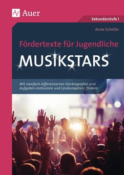 Cover Fördertexte für Jugendliche - Musikstars