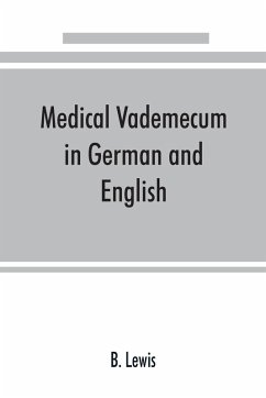 Cover Medical vademecum in German and English