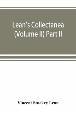 Lean's collectanea (Volume II) Part II - Stuckey Lean, Vincent