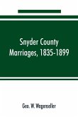Snyder county marriages, 1835-1899