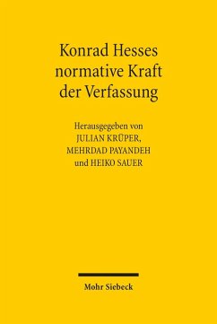 Konrad Hesses normative Kraft der Verfassung (eBook, PDF)