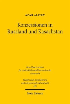 Konzessionen in Russland und Kasachstan (eBook, PDF) - Aliyev, Azar