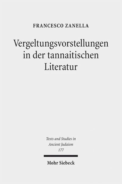 Vergeltungsvorstellungen in der tannaitischen Literatur (eBook, PDF)