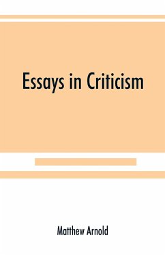Essays in criticism - Arnold, Matthew