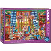 Eurographics 6000-5348 - Quilt Bastelzimmer , Puzzle, 1.000 Teile Eurographics 6000-5348 - Quilt Bastelzimmer , Puzzle, 1.000 Teile