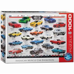 Eurographics 6000-0682 - American Muscle Car Evolution , Puzzle, 1.000 Teile