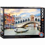 Eurographics 6000-0766 - Venedig Rialto Bridge , Puzzle, 1.000 Teile