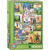 Eurographics 6000-0933 - Golf auf der ganzen Welt , Puzzle, 1.000 Teile