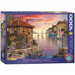 Eurographics 6000-0962 - Mittelmeerhafen von Dominic Davison , Puzzle, 1.000 Teile