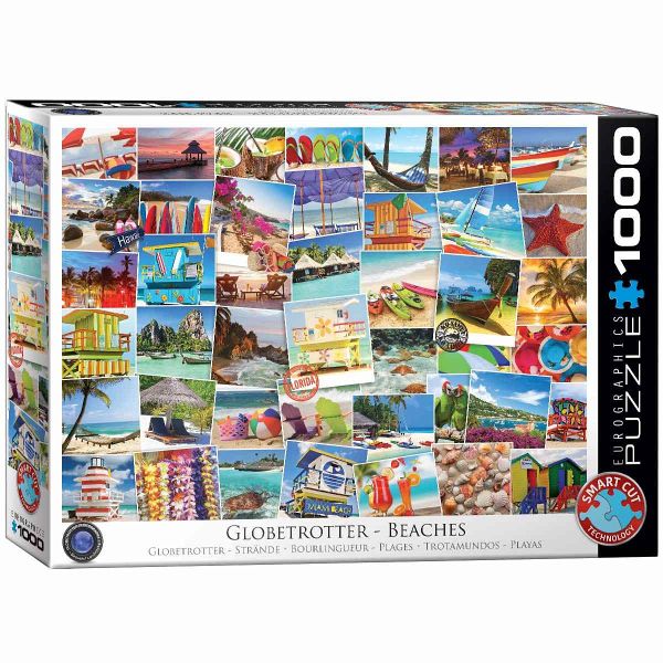 Eurographics 6000-0761 - Globetrotter Strände , Puzzle, 1.000 Teile Eurographics 6000-0761 - Globetrotter Strände , Puzzle, 1.000 Teile