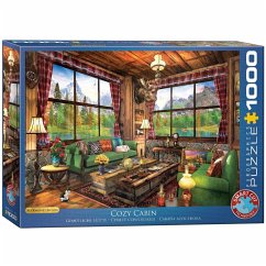 Eurographics 6000-5377 - Gemütliche Hütte von Dominic Davison , Puzzle, 1.000 Teile