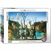 Eurographics 6000-0846 - Schwäne spiegeln Elefanten von Salvador Dalí , Puzzle, 1.000 Teile