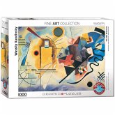 Eurographics 6000-3271 - Gelb Rot Blau von Wassily Kandinsky , Puzzle, 1.000 Teile