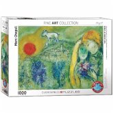 Eurographics 6000-0848 - Die Liebenden von Vence von Marc Chagall , Puzzle, 1.000 Teile