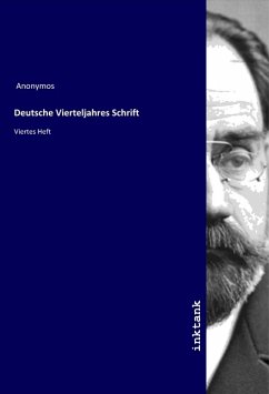 Cover Deutsche Vierteljahres Schrift
