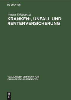 Kranken-, Unfall und Rentenversicherung - Schimanski, Werner