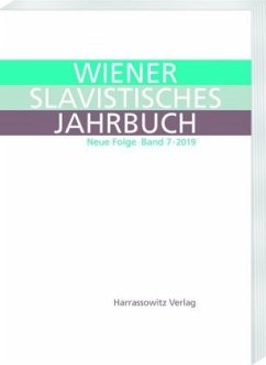 Wiener Slavistisches Jahrbuch 7 (2019)