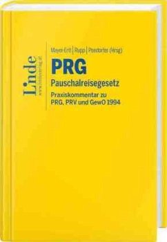 PRG   Pauschalreisegesetz - Mayer-Ertl, Katharina;Rupp, Lisa;Pondorfer, Viola