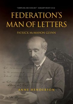 Cover FEDERATION'S MAN OF LETTERS PATRICK McMAHON GLYNN