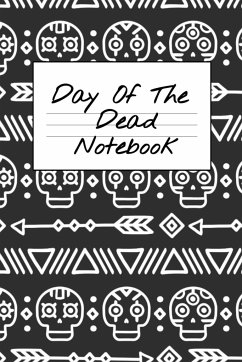 Day Of The Dead Notebook - Heart, Amber
