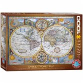 Eurographics 6000-2006 - Antique World Map , Puzzle, 1.000 Teile Eurographics 6000-2006 - Antique World Map , Puzzle, 1.000 Teile