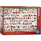 Eurographics 6000-0939 - Weihnachtshunde , Puzzle, 1.000 Teile