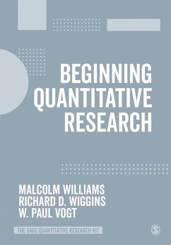 Beginning Quantitative Research (eBook, ePUB) - Williams, Malcolm; Wiggins, Richard D.; Vogt, W. P.