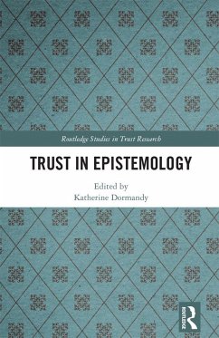 Cover Trust in Epistemology (eBook, PDF)