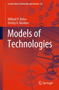 Models of Technologies (eBook, PDF) - Belov, Mikhail V.; Novikov, Dmitry A.