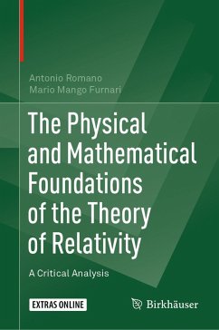 The Physical and Mathematical Foundations of the Theory of Relativity (eBook, PDF) - Romano, Antonio; Mango Furnari, Mario