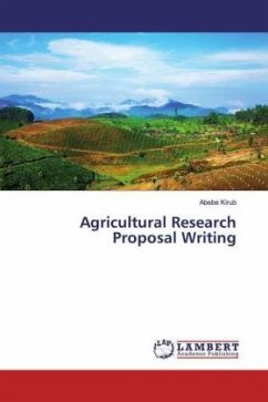 Agricultural Research Proposal Writing