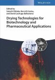 Drying Technologies for Biotechnology and Pharmaceutical Applications