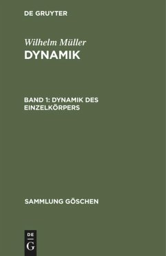 Cover Dynamik des Einzelkörpers