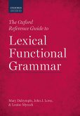 The Oxford Reference Guide to Lexical Functional Grammar (eBook, PDF)