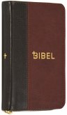 Die Bibel - Schlachter 2000 - Miniaturausgabe (PU-Einband, grau/braun, Goldschnitt, Reißverschluss) Die Bibel - Schlachter 2000 - Miniaturausgabe (PU-Einband, grau/braun, Goldschnitt, Reißverschluss)