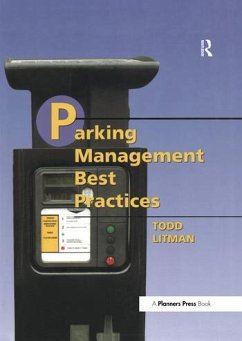 Parking Management Best Practices - Litman, Todd