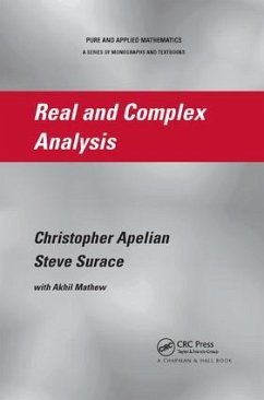 Real and Complex Analysis - Apelian, Christopher; Surace, Steve