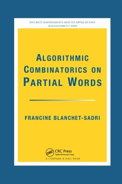 Algorithmic Combinatorics on Partial Words - Blanchet-Sadri, Francine