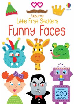 Little First Stickers Funny Faces - Smith, Sam