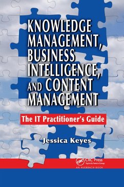 Knowledge Management, Business Intelligence, and Content Management - Keyes, Jessica